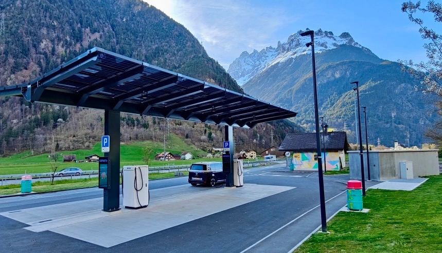 SWITZERLAND. Call for projects for the construction of fast-charging hubs along national roads