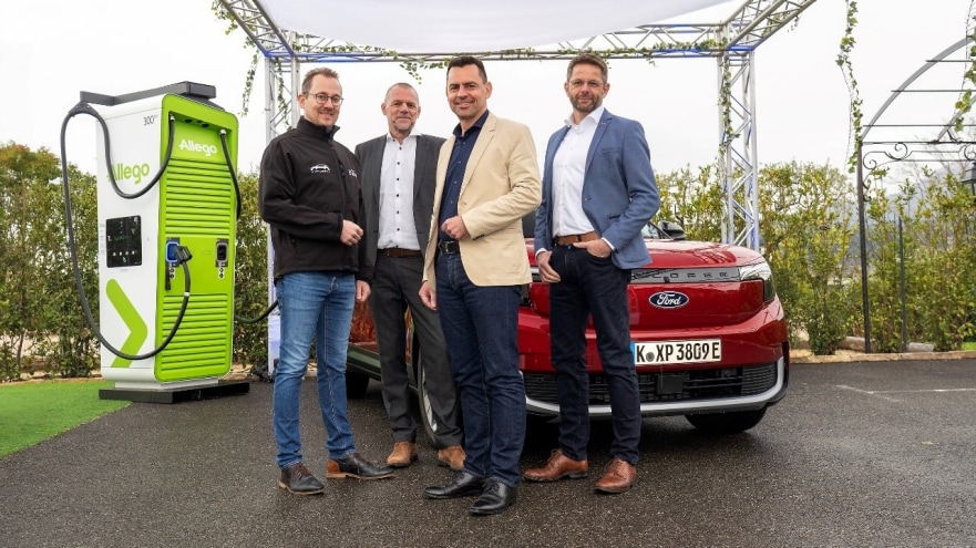 EUROPE. Ford and Allego Partner to Electrify European Dealership Network with Ultra-Fast Charging