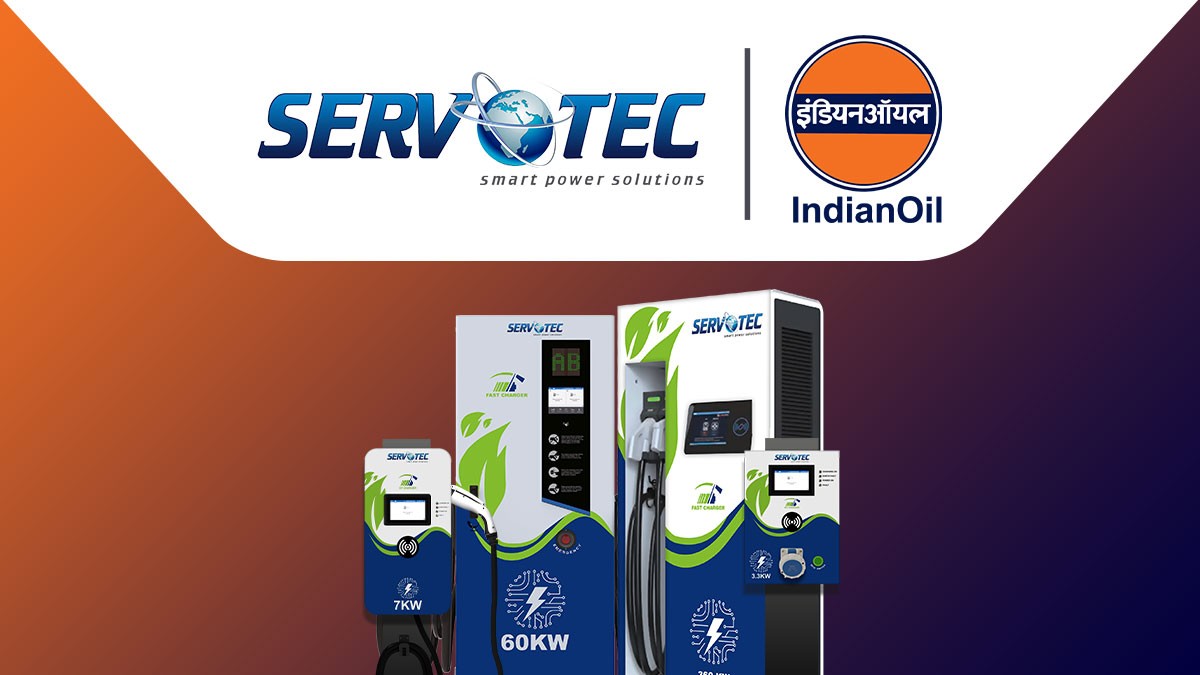 GLOBAL. Servotech Secures another Order for 1400 DC Fast EV Chargers worth Rs. 111 Crore from IOCL and Other OEMs