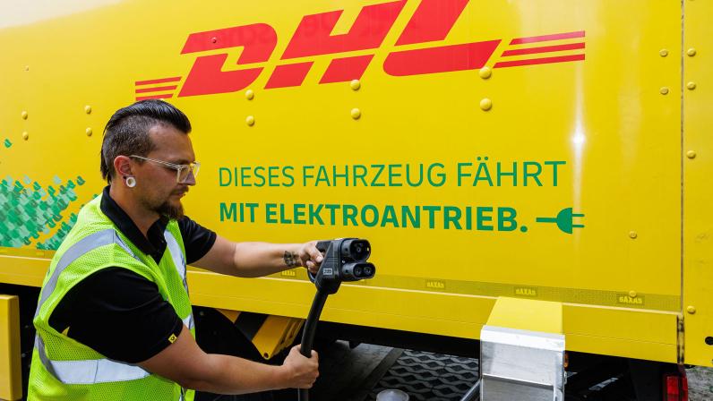 GERMANY. DHL Group is expanding its charging infrastructure for electric trucks with stations provided by E.ON