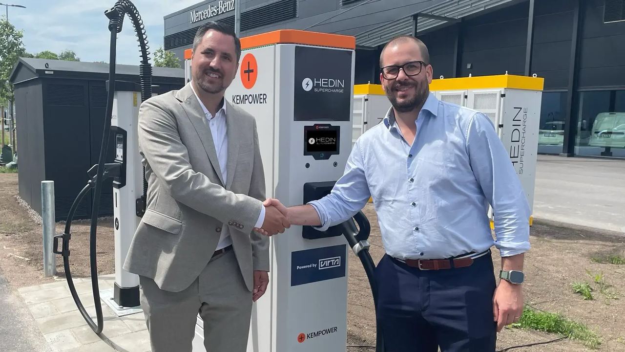 SWEDEN. Hedin Supercharge inaugurates 1.2 MW Charging Station in Linköping