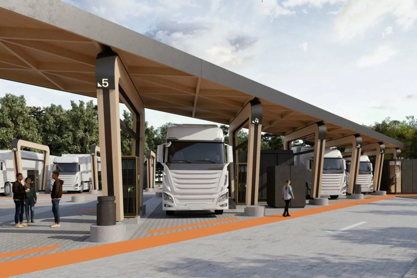 EUROPE. Milence plans truck charging park south of Verona