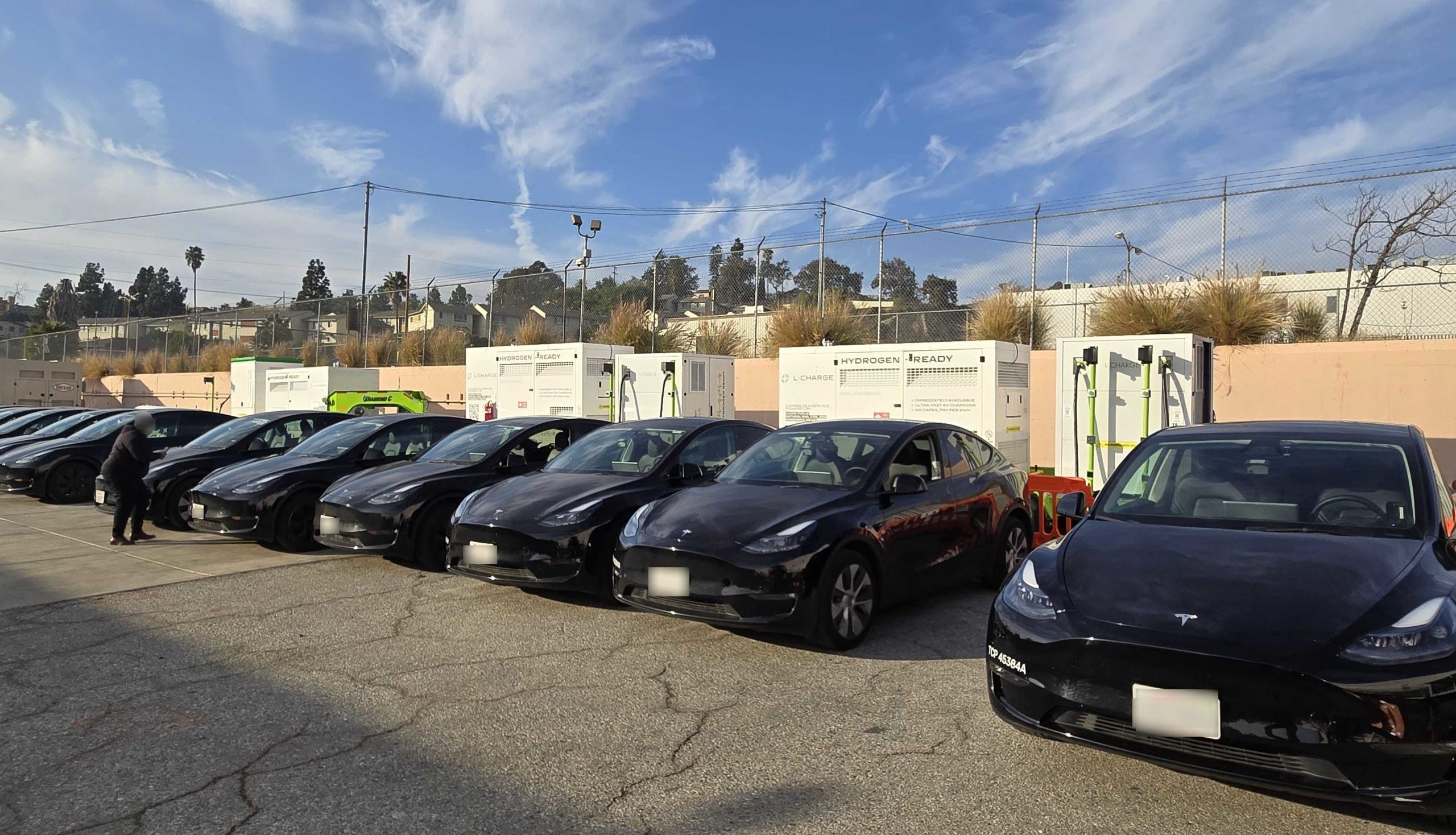 L-Charge trailers at work