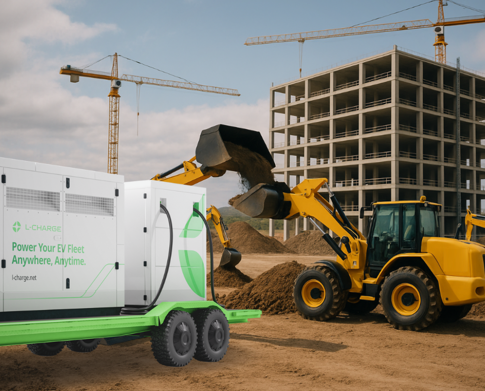 How to Electrify Construction Fleet With Portable EV Chargers?