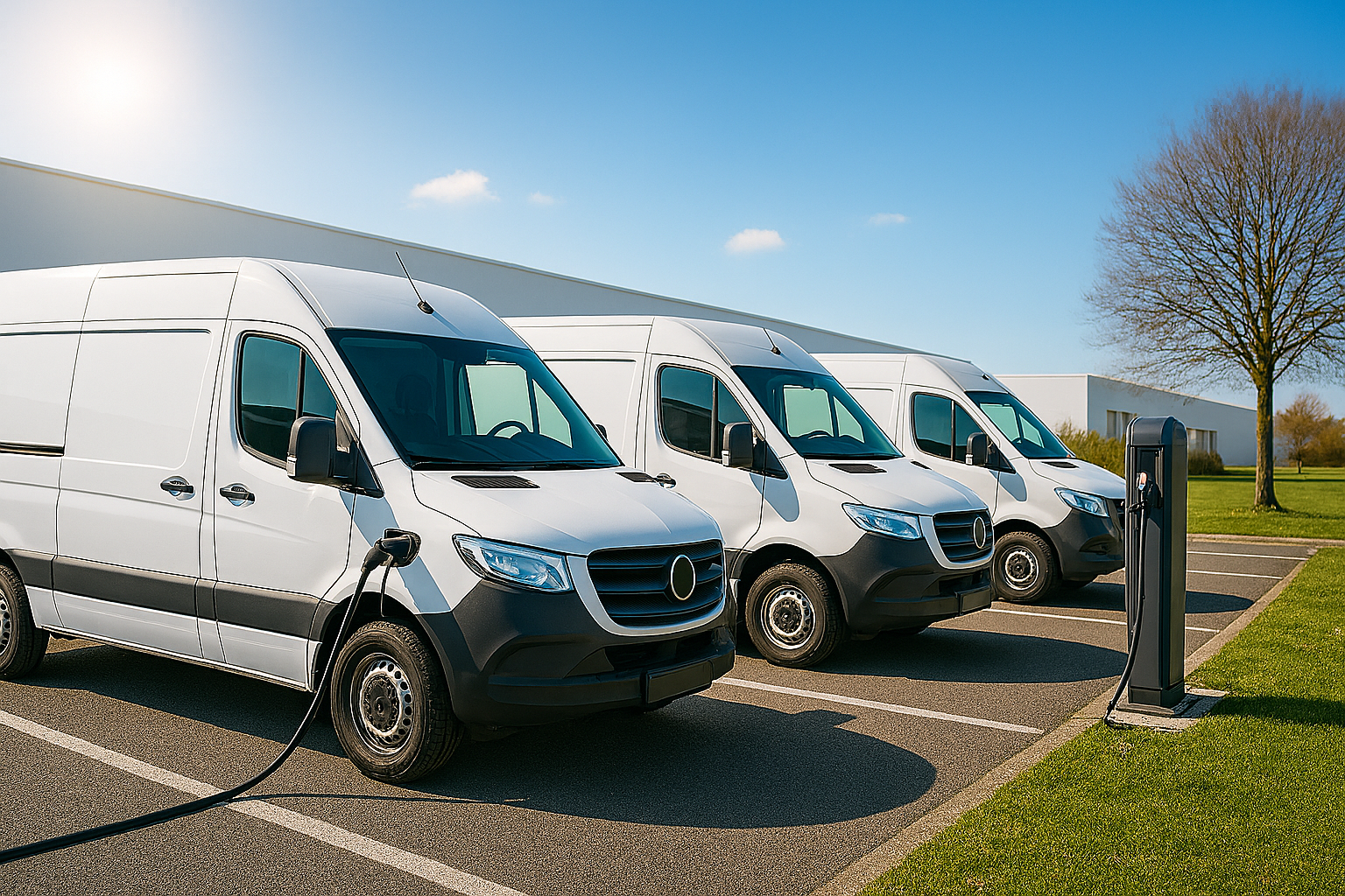 Delivery Fleet EV Charging: Solutions for Fast Electrification