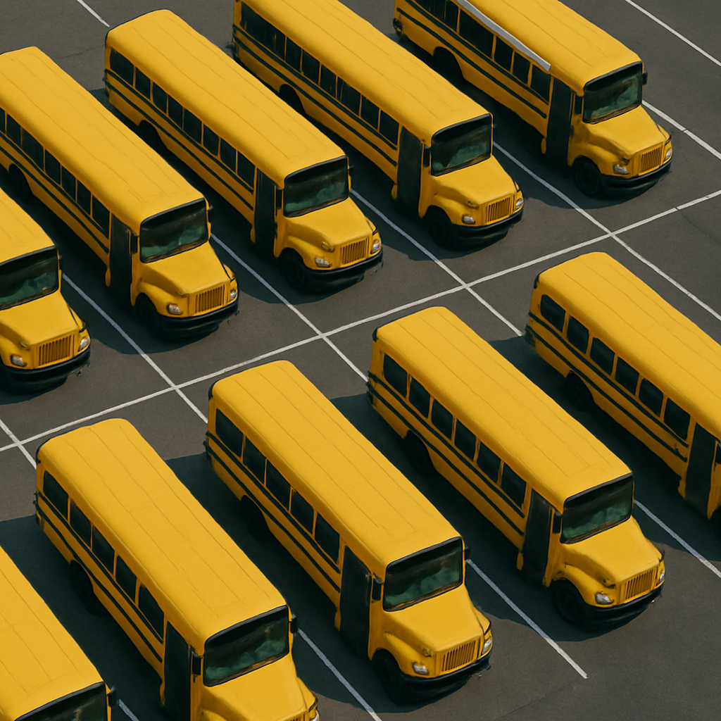 School Bus EV charging